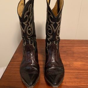 Nocona Lizard Western Boots